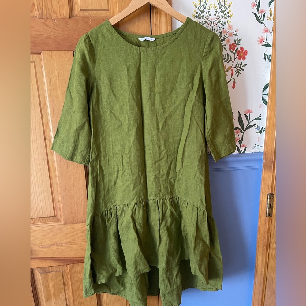Linenfox Drop Waist Dress